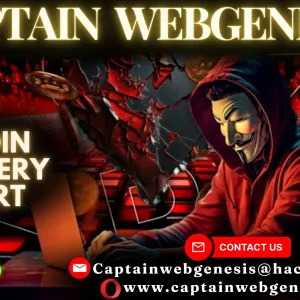 Best Crypto Recovery Company for Crypto Scam Recovery / Captain WebGenesis Crypto Recovery Center