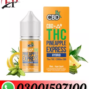 Orignal CBD+ ∆9 THC Vape Juice: Pineapple Express – Hybrid In Karachi=03001597100