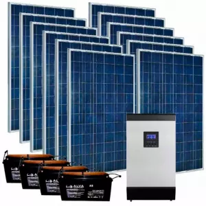 Новая независимая солнечная станция на 3 кВт в сборе с доставкой