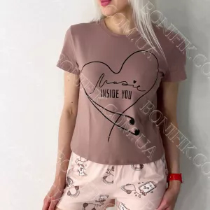 Жіночий комплект піжами «Roksana» (16646) (арт. 1759)