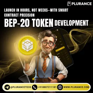 Empower Your Crypto Venture with Expert BEP20 Token Development by Plurance