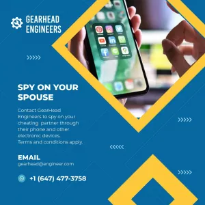 FASTEST PHONE HACKER FOR HIRE: GEARHEAD ENGINEERS