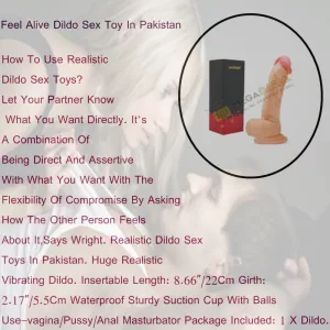 Feel Alive Dildo Sex Toy In Pakistan - 03265721280