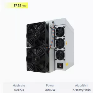Bitmain Antminer KS7 (40Th)KHeavyHash KAS Kaspa ASIC miner