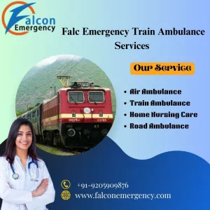 Carefree Patient Transfer offered by Falc Emergency Train Ambulance in Ranchi