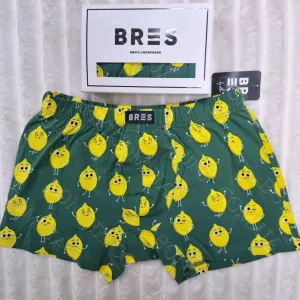 Чоловічі боксери з принтом лимонів «Bres» (арт. МSHK 304/03/134)