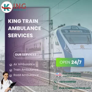 King Train Ambulance in Guwahati Manages Patient Transfer Missions Efficiently