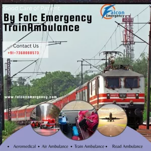 Pick Falc Emergency Train Ambulance in Kolkata for easy patient transfer