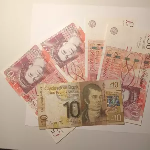 Обмен старых английских фунтов стерлингов
