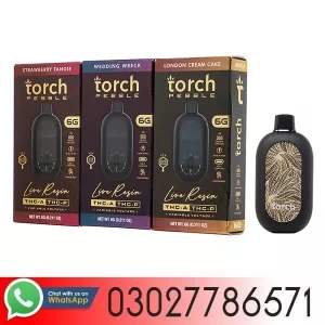 Torch Pebble Live Resin Disposable 6G In Pakistan - 03027786571