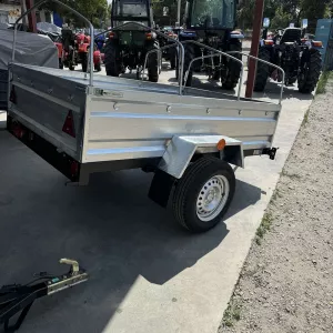 Новий причіп 200х130х40 з бортами оцинкованими від виробника.