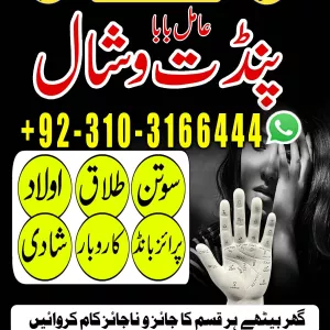 Amil Baba in Canada #Kalajadu kalailam Blackmagic +923103166444