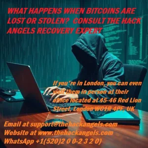 WHAT HAPPENS WHEN BITCOINS ARE LOST OR STOLEN? CONSULT THE HACK ANGELS RECOVERY EXPERT