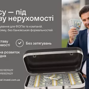 Швидка гoтiвка - пiд заставу нерухомості