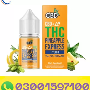 CBD+ ∆9 THC Vape Juice: Pineapple Express – Hybrid In Lahore=03001597100