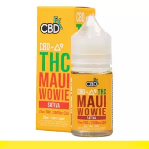 Branded CBDFX CBD + Delta-9 THC Vape Juice – Wedding Cake – Hybrid In Faisalabad=03001597100