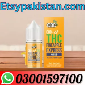 CBD+ ∆9 THC Vape Juice: Pineapple Express – Hybrid In Pakistan | 03001597100
