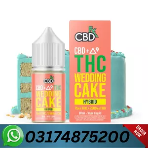 Delta-9 THC Vape Juice – Wedding Cake – Hybrid In Pakistan | 03174875200