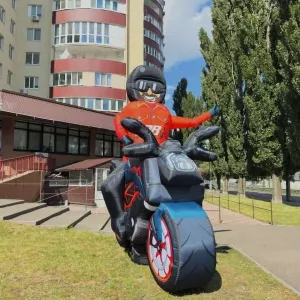 Наружная реклама человек надувной 3D копии товаров, персонажей, животных 3.4 м