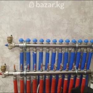 Теплый пол, замена отопительных приборов и др