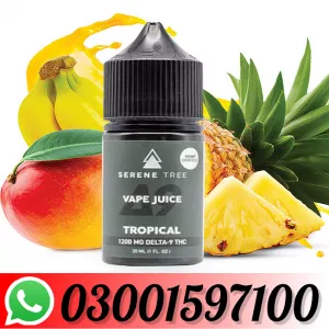 Serene Tree Delta-9 THC Green Apple Vape Juice 1200mg In Pakistan | 03001597100
