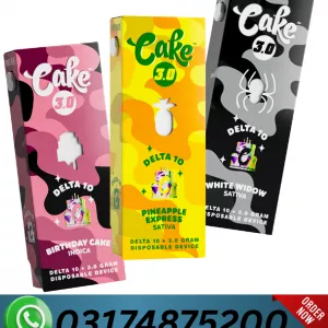Cake Live Resin Delta 10 Cartridge | 3g Price In Pakistan - 03174875200