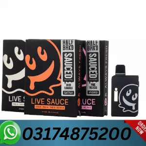 Half Bak’d Sauce’d Exotix Disposable 4G Price In Pakistan - 03174875200