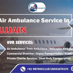 24/7 Emergency Air Ambulance Services in Ujjain