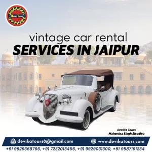 vintage car rental jaipur