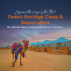 Jaisalmer Resort | Desert Heritage Camp and Resort