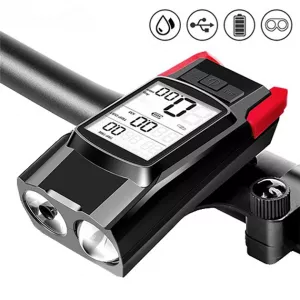 Велофара 2Т6;с компьютером и сигналом; велофонарь 2Т6 с выносной кнопкой.