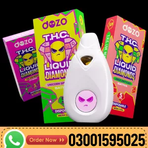 DOZO Liquid Diamonds Disposable 5G In Karachi=03001595025