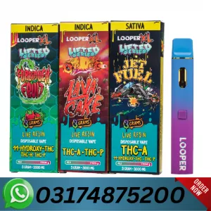 Looper XL Blended Disposable 3g Price In Nawabshah | 03174875200