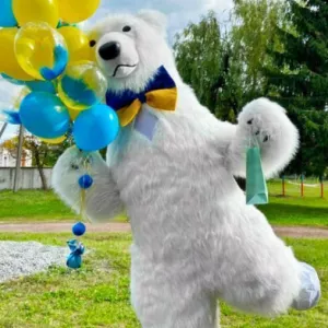 Надувний костюм «Білий Ведмідь» від виробника.