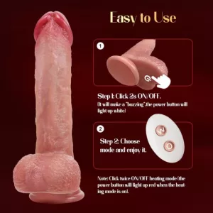Vibrator Thrusting Dildo For Women In Hyderabad 03001680155