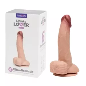 Lifelike Lover Luxe Ultra Realistic Silicone Dildo 6 Inch In Pakistan - Martify.Com.PK