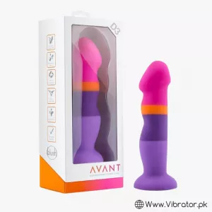 Multicolored Blush Avant D3 Summer Fling 8 Silicone Dildo - Vibrator.pk