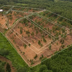 Прилесные участки с деревьями в новом КП «Радование-Парк»