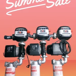 Електронасоси PIUSI 12В/24В/220В — професійне обладнання для пального