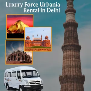Luxury 9 seater Urbania Rental in Delhi - Book Now