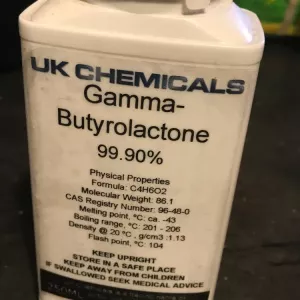 Гамма-бутиролактон (оксолан-2-он, ГБЛ, GBL) C4H6O2