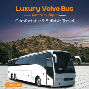 Luxury Volvo Bus Rental for Weddings in Jaipur