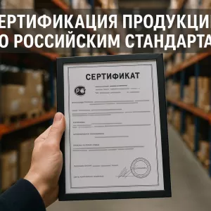 Сертификация продукции и услуг
