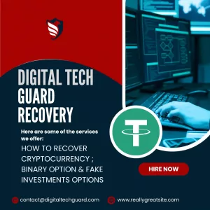 RECOVER YOUR STOLEN OR LOST CRYPTOCURRENCY SAFELY WITH DIGITAL TECH GUARD RECOVERY