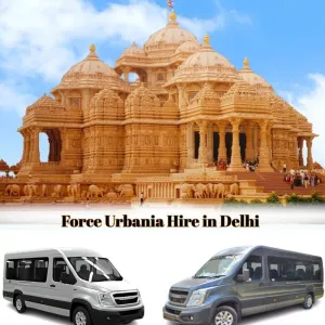 Luxury 10 Seater Urbania Rental in Delhi for Group Travel