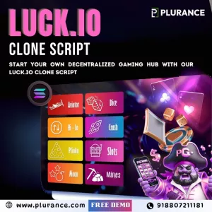 Launch Your Decentralized Casino Empire with Plurance’s Luck.Io Clone Script