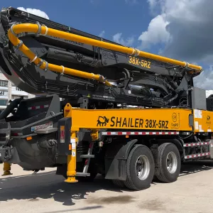 Автобетононасос SHAILER 38X-RZ на шасси ISUZU 6x4