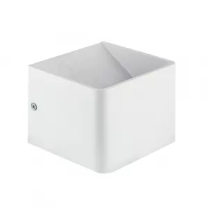 Настінний світлодіодний світильник, Strühm, 5W, 4000K, накладний, квадратний, білий, Ra≥80, RACA LED, STR-00023