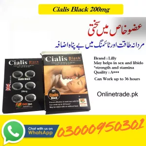 Cialis Black 200mg Tablets In Peshawar  - 03000950301 | Onlinetrade.pk