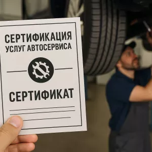 Сертификация услуг автосервиса